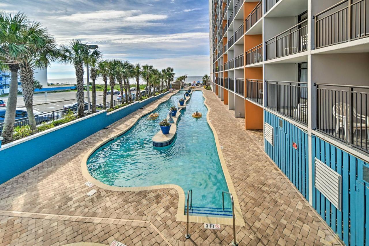 Myrtle Beach Oceanfront Studio With Pools And Views! Bagian luar foto