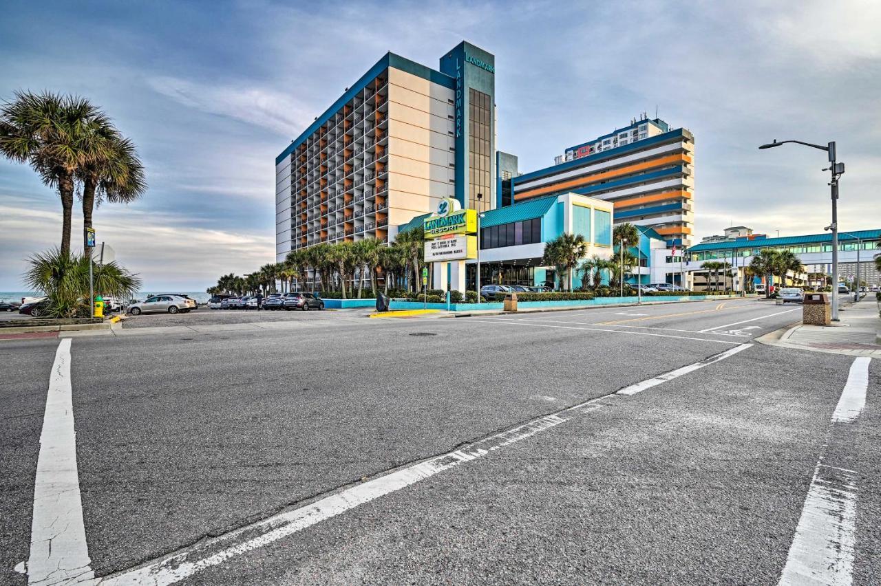 Myrtle Beach Oceanfront Studio With Pools And Views! Bagian luar foto