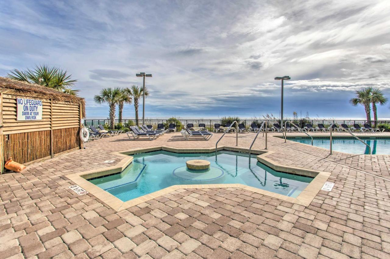 Myrtle Beach Oceanfront Studio With Pools And Views! Bagian luar foto