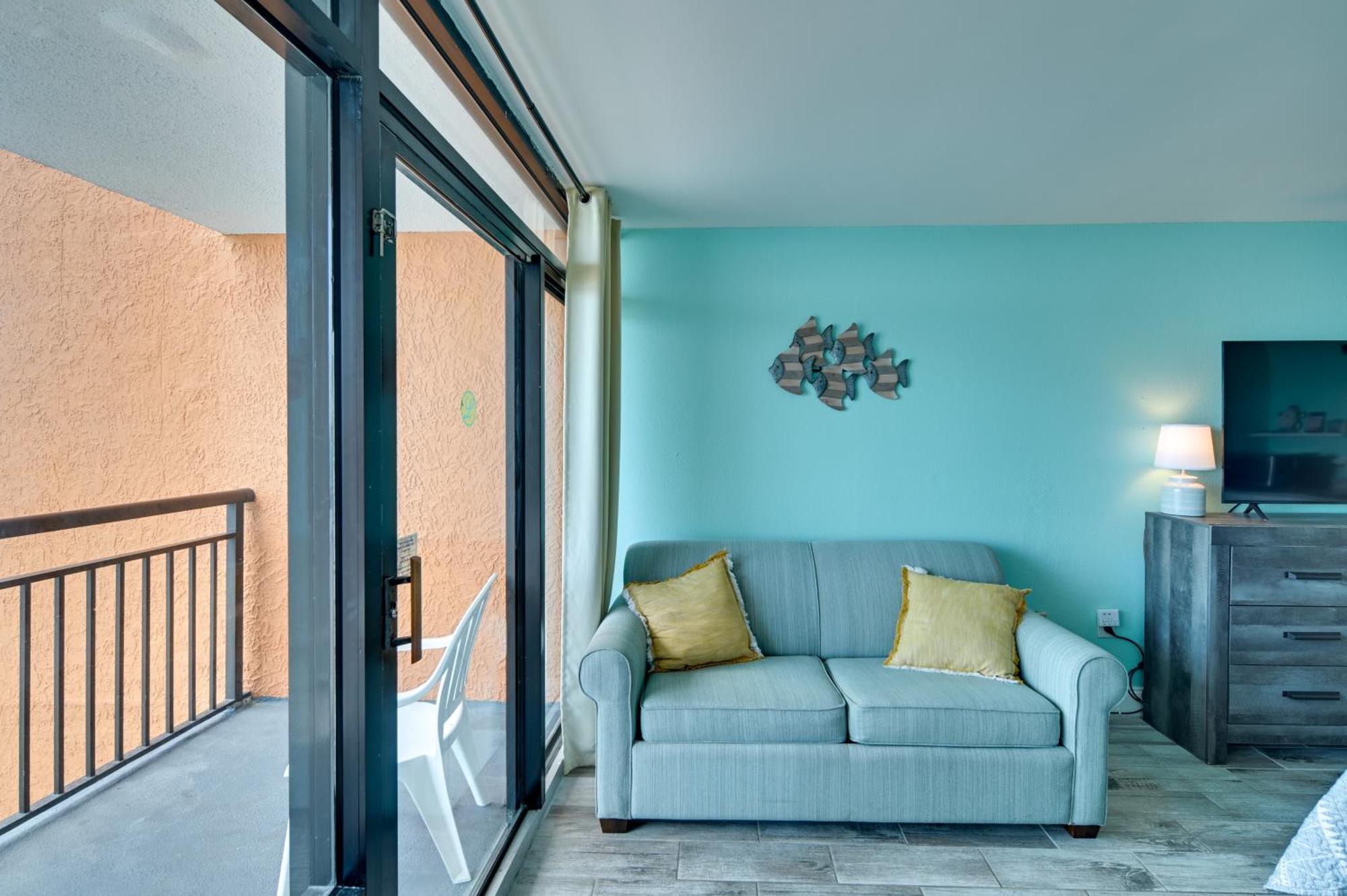 Myrtle Beach Oceanfront Studio With Pools And Views! Bagian luar foto